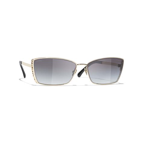 chanel metal sunglasses.